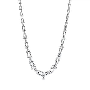 Колье Tiffany & Co. Graduated Link, серебро