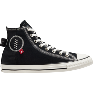 Кроссовки Converse Chuck Taylor All Star High Logo Tag - Black, черный