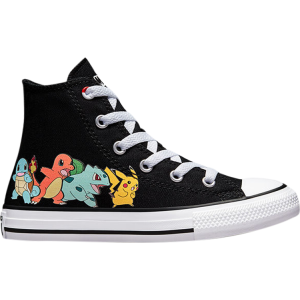 Кроссовки Converse Pokemon x Chuck Taylor All Star High PS First Partners, черный