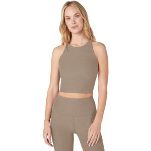 Майка Beyond Yoga Spacedye Refocus Cropped Tank, цвет Birch Heather