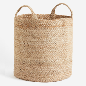 Корзина H&M Home Large Jute Storage, светло-бежевый