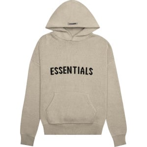 Свитер Fear of God Essentials Knit Sweater 'Sage', зеленый