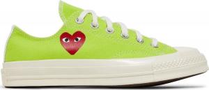 Bright best sale green converse