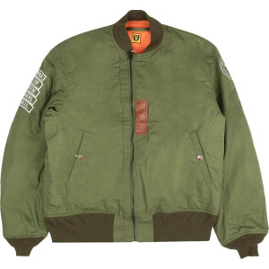 Куртка Human Made Flight Jacket 'Olive', зеленый