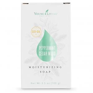 Мыло твердое Young Living Peppermint Cedarwood Moisturizing, 100 г