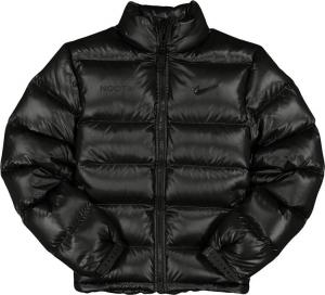 All black 2025 nike puffer jacket
