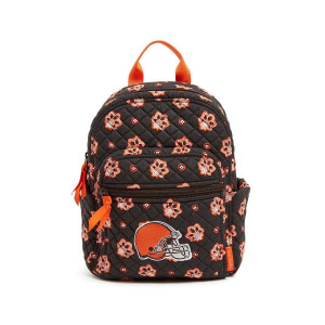 Маленький рюкзак Cleveland Browns для мужчин и женщин Vera Bradley, черный