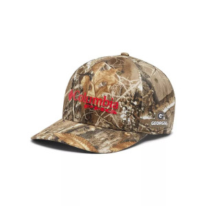 Мужская и женская гибкая шляпа Realtree Camo Georgia Bulldogs Mossy Oak Bottomland Columbia, зеленый