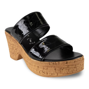 Итальянские женские модельные сандалии Nemy от Shoemakers Italian Shoemakers, черный