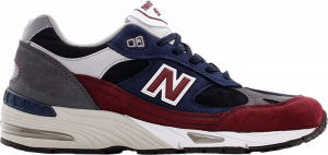 New Balance 991 Made in England Navy Burgundy