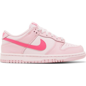 Кроссовки Nike Dunk Low GS 'Triple Pink', розовый