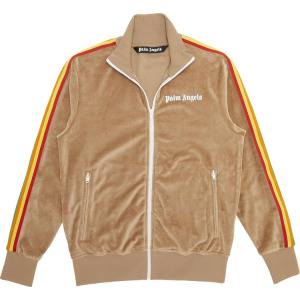 Куртка Palm Angels PA Rainbow Chenille Track Jacket 'Brown', коричневый