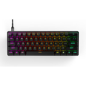 Проводная игровая клавиатура SteelSeries Apex Pro Mini (60%), черный