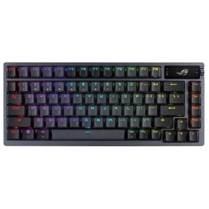 Клавиатура игровая механическая беспроводная Asus ROG Azoth, NX Brown, PBT, английская раскладка, черный