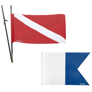 Мачта + сигнальный флаг для буйкового рюкзака и плота Subea