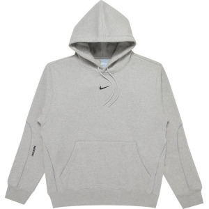 Худи Nike x NOCTA Fleece Hoodie 'Grey Heather', серый