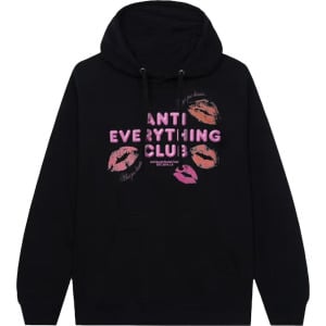 Худи Anti Social Social Club Anti Everything Club <3 Hoodie 'Black', черный