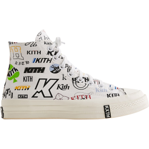 Кроссовки Converse Kith x Chuck 70 High 10th Anniversary - White, белый