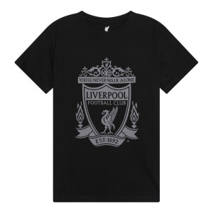 Детская футболка с логотипом Liverpool Logo - черный LIVERPOOL FC, черный