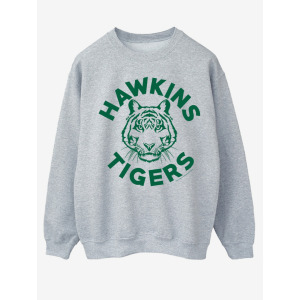 Серая толстовка для взрослых NW2 Stranger Things Hawkins Tigers George., серый