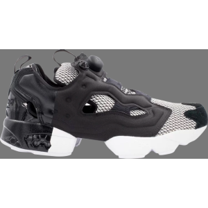 Кроссовки black scale x instapump fury og 'black white' Reebok, черный