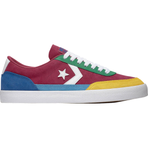 Кроссовки Converse Net Star Classic Low Twisted Prep - Rose Maroon, красный