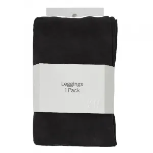 Легинсы H&M Faux Suede, черный
