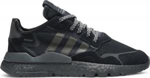 Adidas night jogger all black on sale
