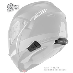 Системы связи Cardo Scala Rider Smarth H Duo на шлем, черный