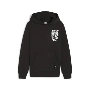 Толстовка PUMA "BASKETBALL BLUEPRINT Hoodie Boys", черный