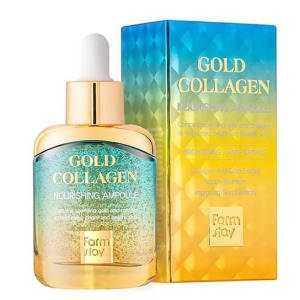 Питательная ампула для лица с коллагеном, 35 ​​мл FarmStay Gold Collagen