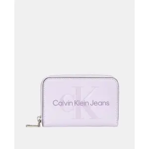 Кошелек на молнии с RFID Calvin Klein, сиреневый