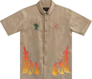 Cactus Jack by Travis Scott x Jordan Button Down Shirt