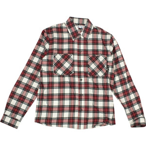 Рубашка Off-White Check Arrow Flannel Shirt 'Red', красный