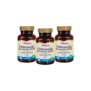 Активная добавка глюкозамин Balen Chondroitin Msm Boswellia, 120 капсул, 1200 мг, 3 штуки