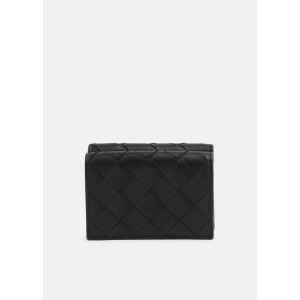 Кошелек BOTTEGA VENETA Tiny tri-fold wallet, черный