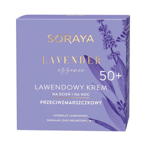 Soraya Lavender Essence 50+ лавандовый дневной и ночной крем против морщин 50мл