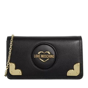 Кошелек slg heart corner Love Moschino, черный