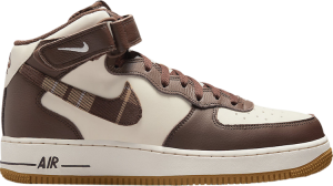 Nike Air Force 1 Mid Brown Plaid
