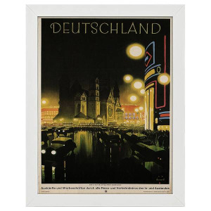 Рамка для фотографий LegendArte Poster Deutschland, белый