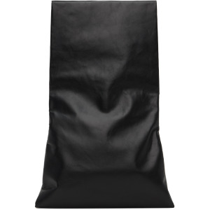 Черная большая сумка для перчаток The Row