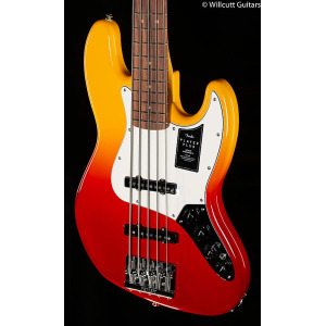 Бас-гитара Fender Player Plus Jazz Bass V Pau Ferro с накладкой на гриф Tequila Sunrise - MX21271424-10.41 lbs