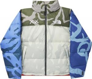 The North Face x KAWS Retro 1996 Nuptse Jacket Moonlight Ivory