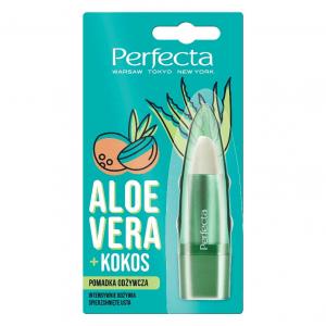 Perfecta Губная помада Aloe Vera питательная с алоэ и кокосом 5г