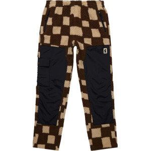 Брюки Market Chess Club Jacquard Sherpa Pants 'Brown', коричневый