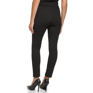 Брюки DKNY Skinny Pants with Zipper, черный