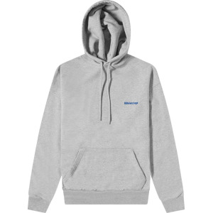 Худи Balenciaga BB Corporate Hoodie 'Heather Grey/Royal Blue', серый