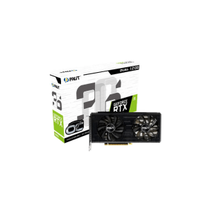 Видеокарта Palit NVIDIA GeForce RTX 3060, RTX3060 DUAL OC 12G, 12ГБ, GDDR6, OC, LHR, Ret NE63060T19K9-190AD