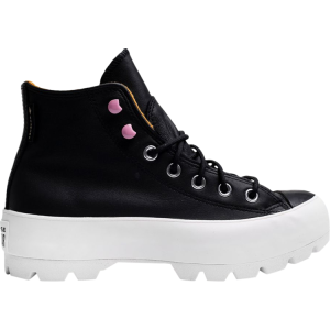 Кроссовки Converse Wmns Chuck Taylor All Star Lugged Winter High GTX Black Saffron Yellow, черный