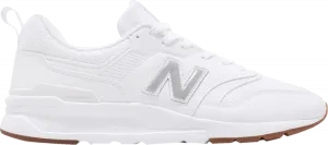 New Balance 997 White Silver